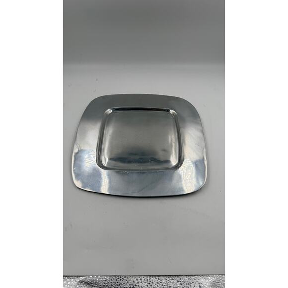 Unbranded Other - Vintage Mexican Sand Casted Pewter Platter 11 inch